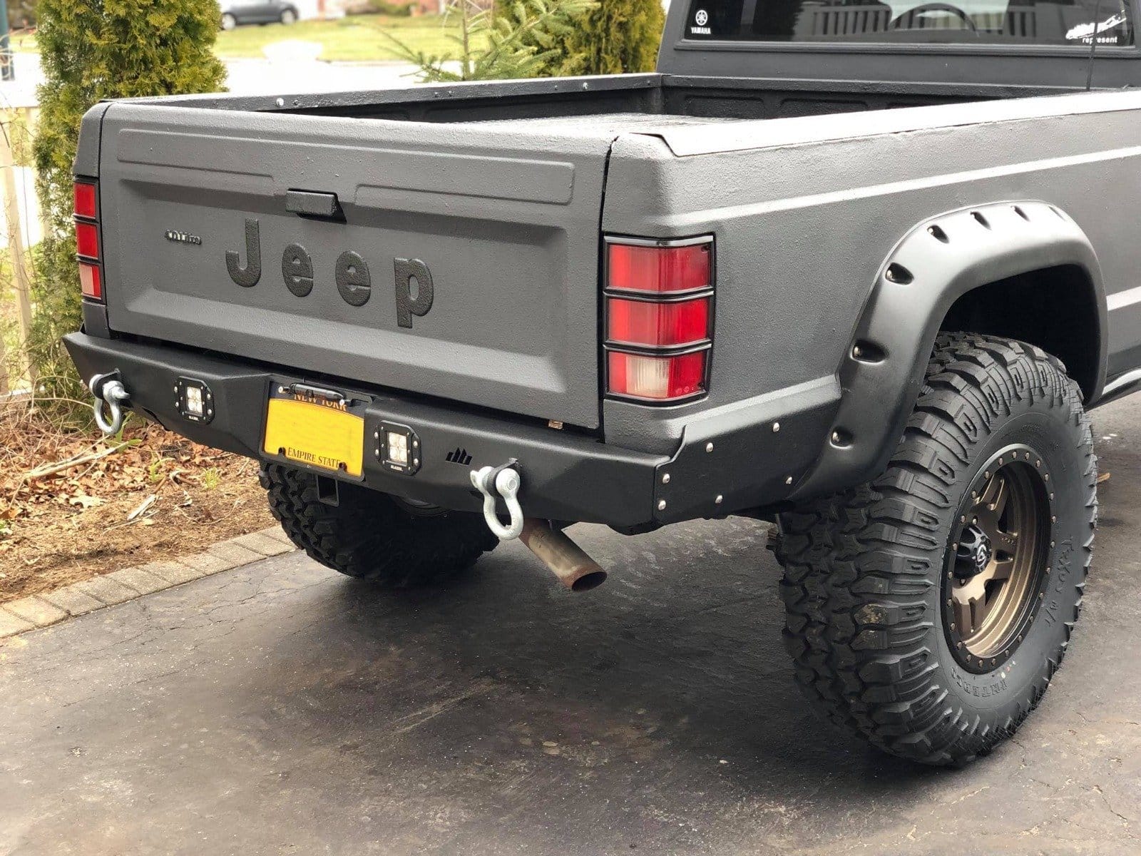 Manta Ray Rear Bumper | Jeep Comanche MJ (1986-1992)