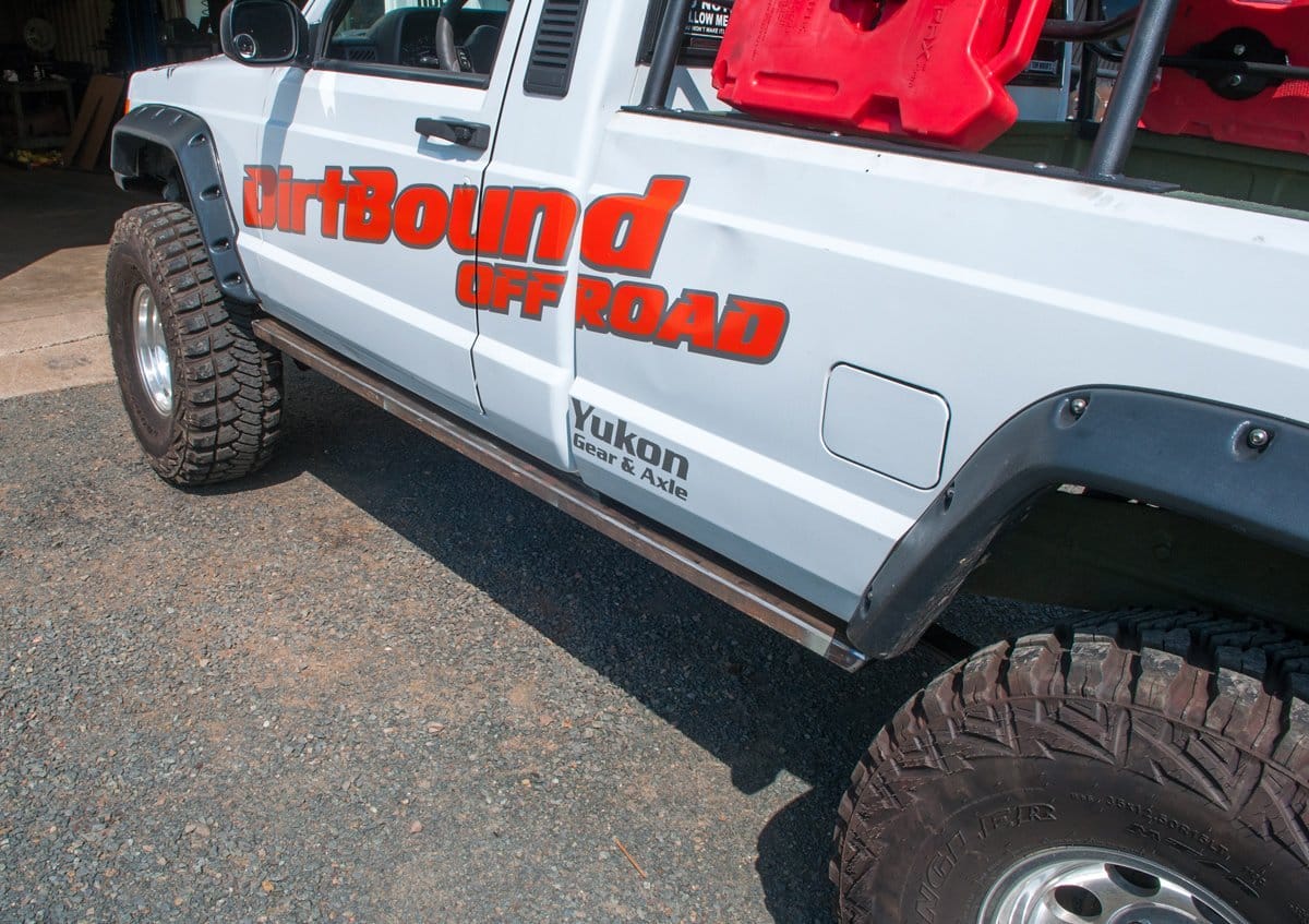 Rock Sliders | Long Bed | Jeep Comanche MJ (1985-1992)