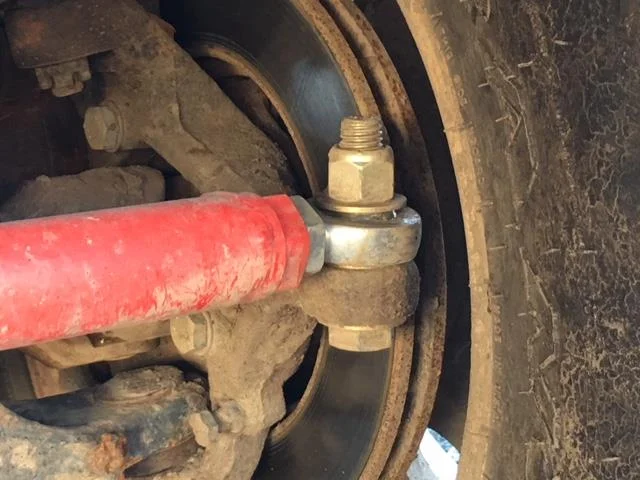 OTK driver side knuckle install
