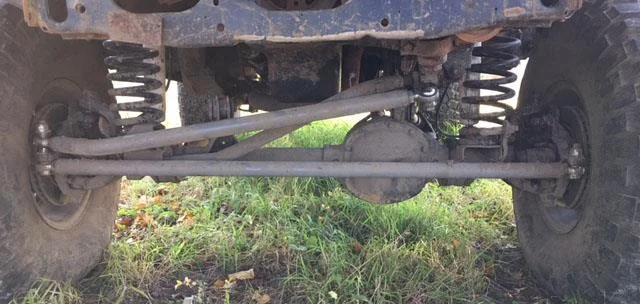 Finished UTK install overview on a Jeep front axle