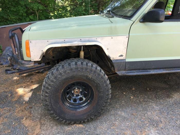 DIY Front Steel Fender Armor & Flares | Jeep Cherokee XJ / Comanche MJ (1984-2001)