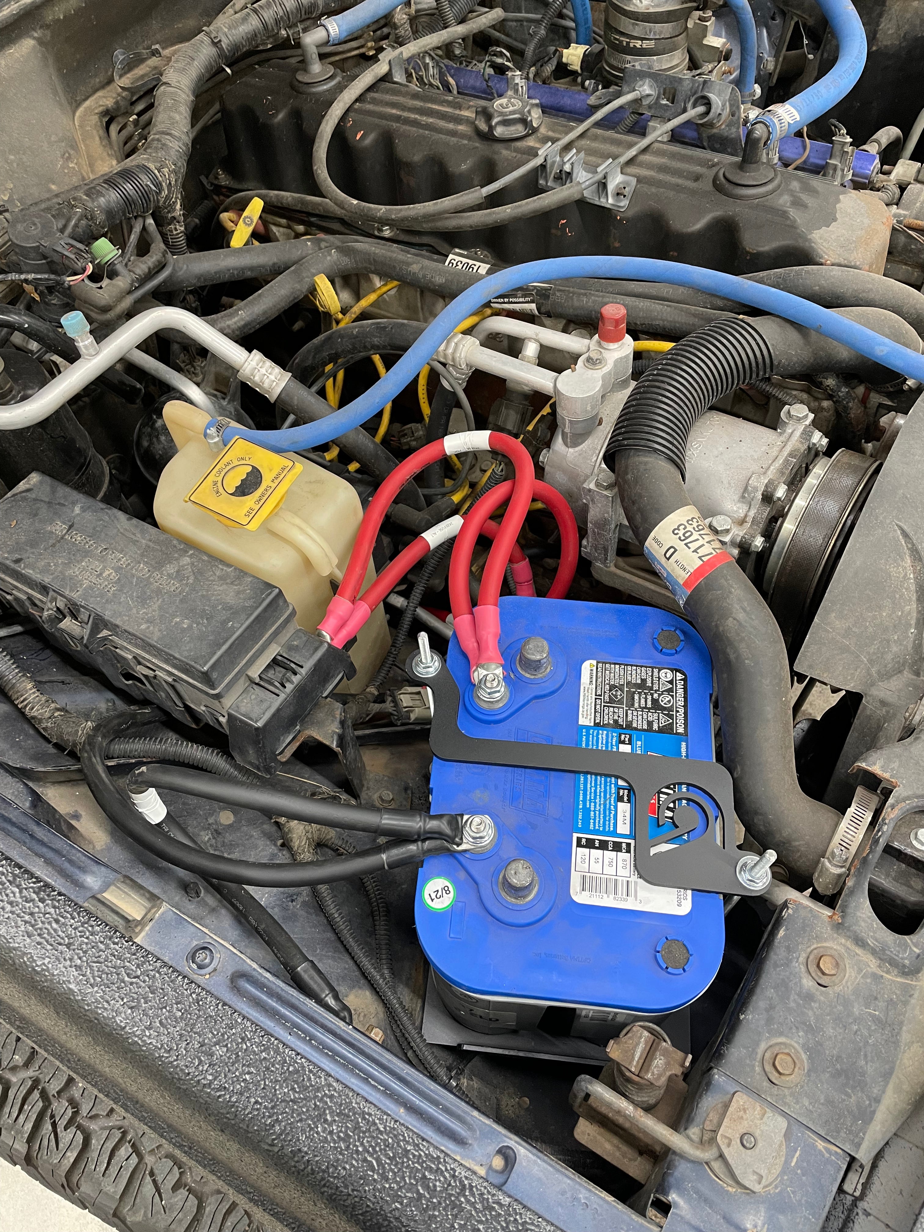 Battery Cable Upgrade Kit | Jeep Cherokee XJ & Comanche MJ (1984-2001)