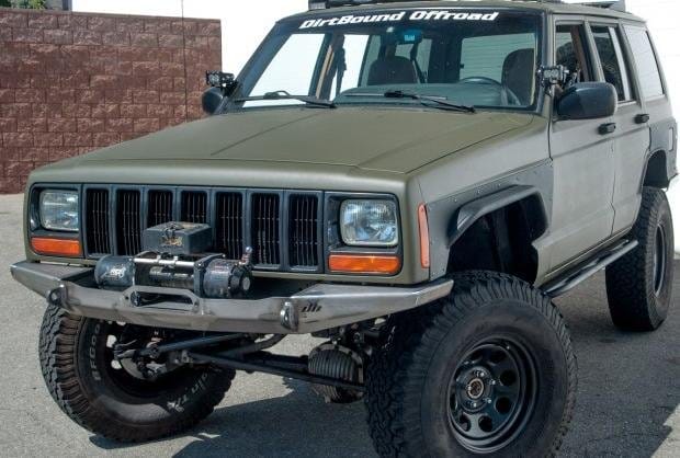 Manta Ray Front Winch Bumper | Jeep Cherokee XJ & Comanche MJ (1984-2001)