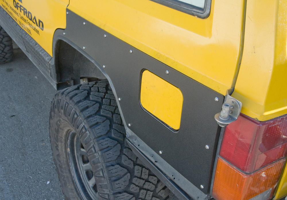 Rear Quarter Panel Armor | Jeep Cherokee XJ (1984-2001)