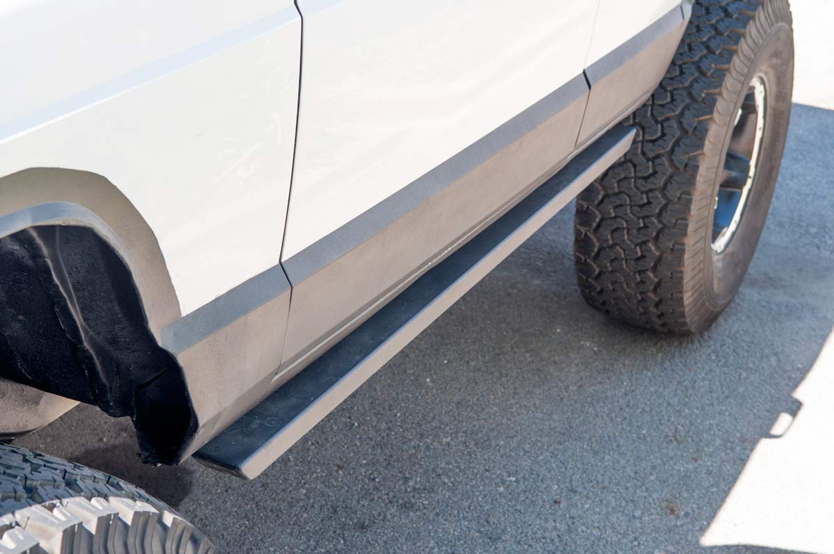 Xj Rocker Slide Weld-On Rock Sliders for XJs with Frame Plating | Jeep Cherokee XJ ...
