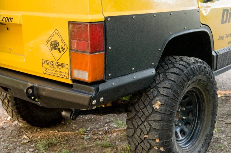 Mojave Cut & Fold Rear Bumper | Jeep Cherokee XJ
